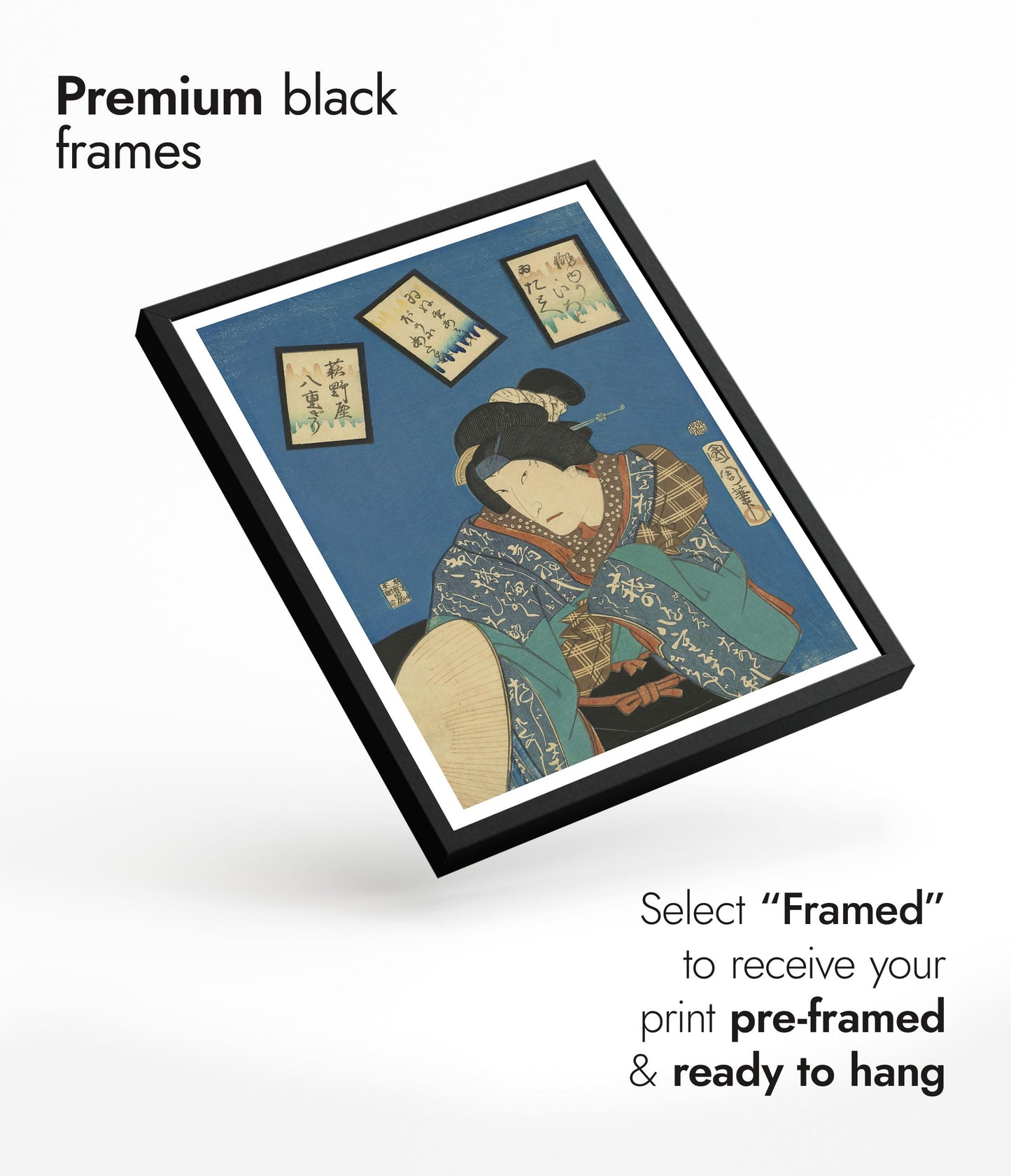 Un acteur en tant que courtisane du Haginoya