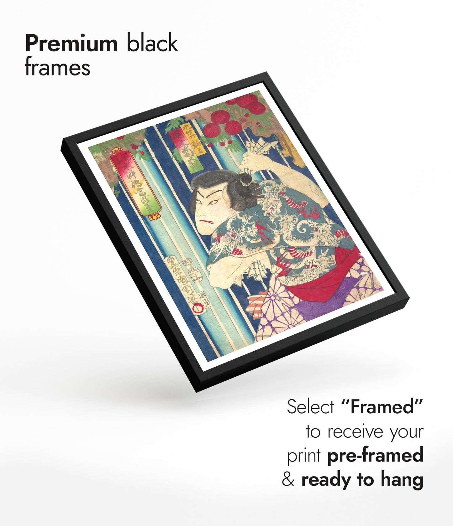 L'acteur Onoe Kikugoro joue le rôle de Kumon no Ryukichi