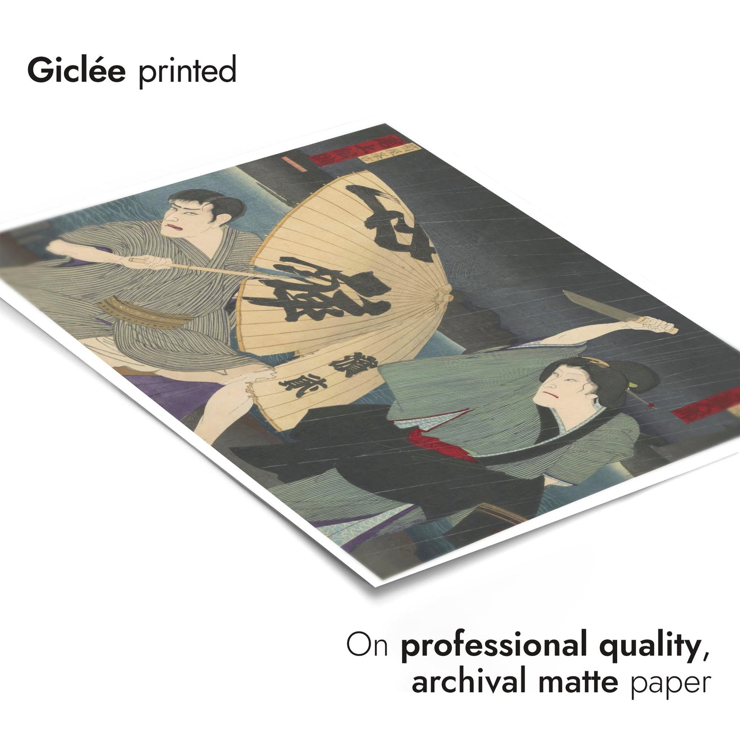 Couteau et parapluie