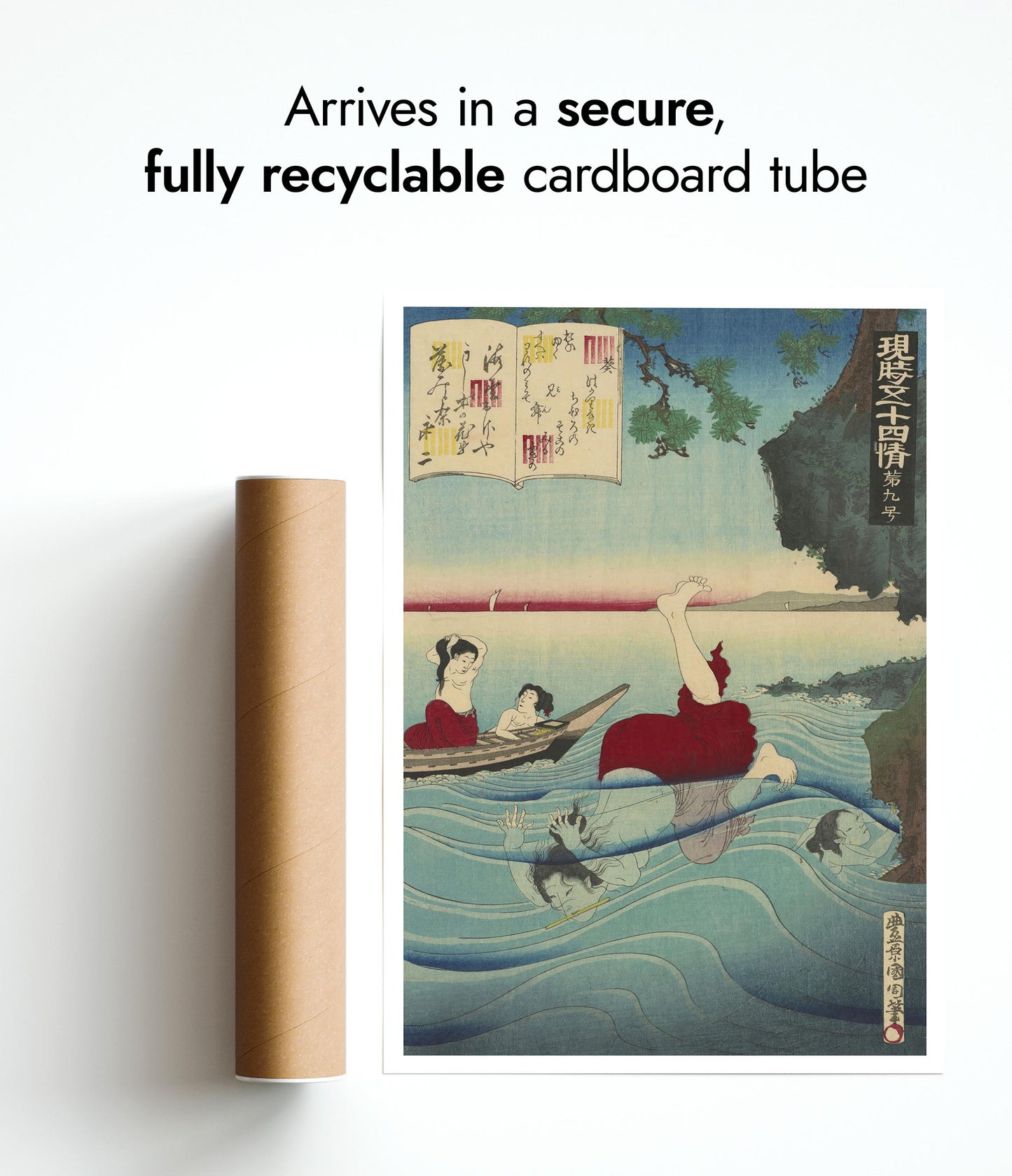 Femmes plongeant pour des coquillages