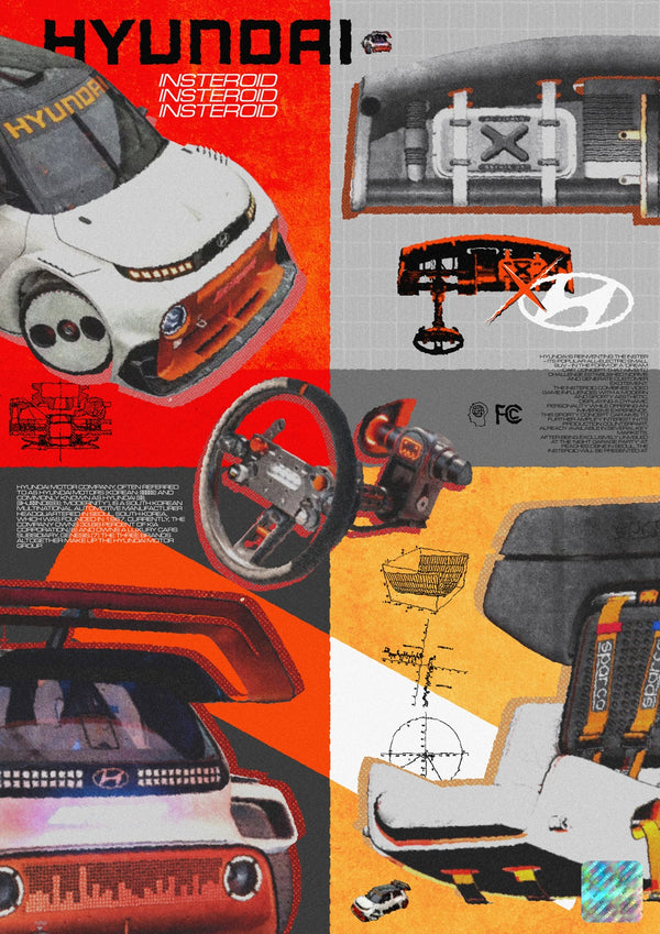 The Futuristic Insteroid Car