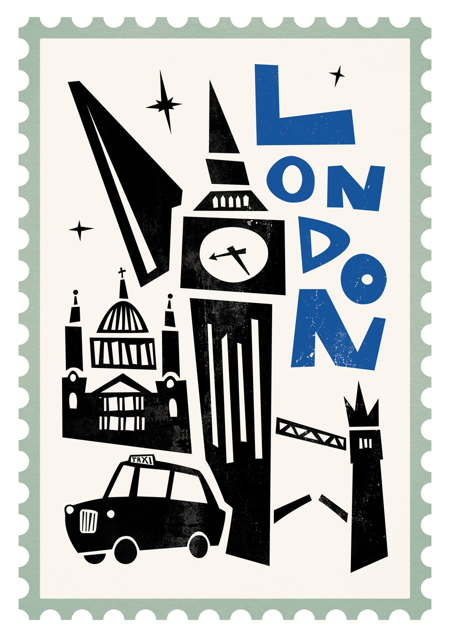 Londen - Print Only frame