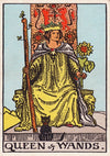 Queen of Wands print