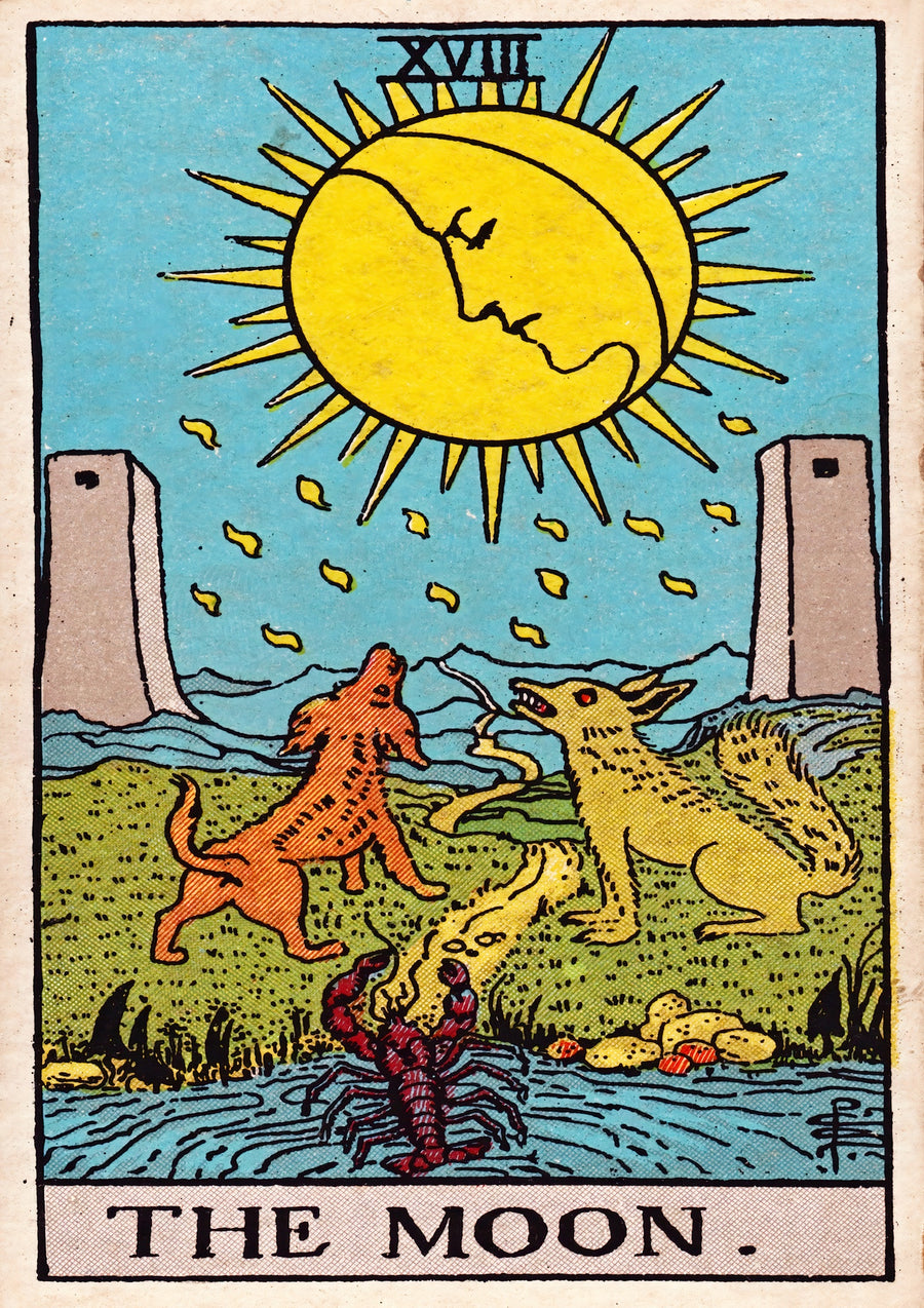 The Moon - Print Only frame