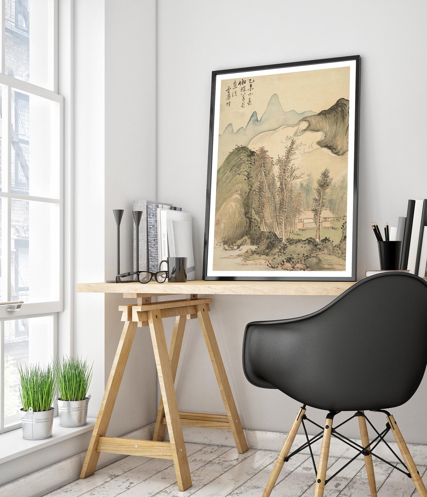 Hut Amidst the Trees