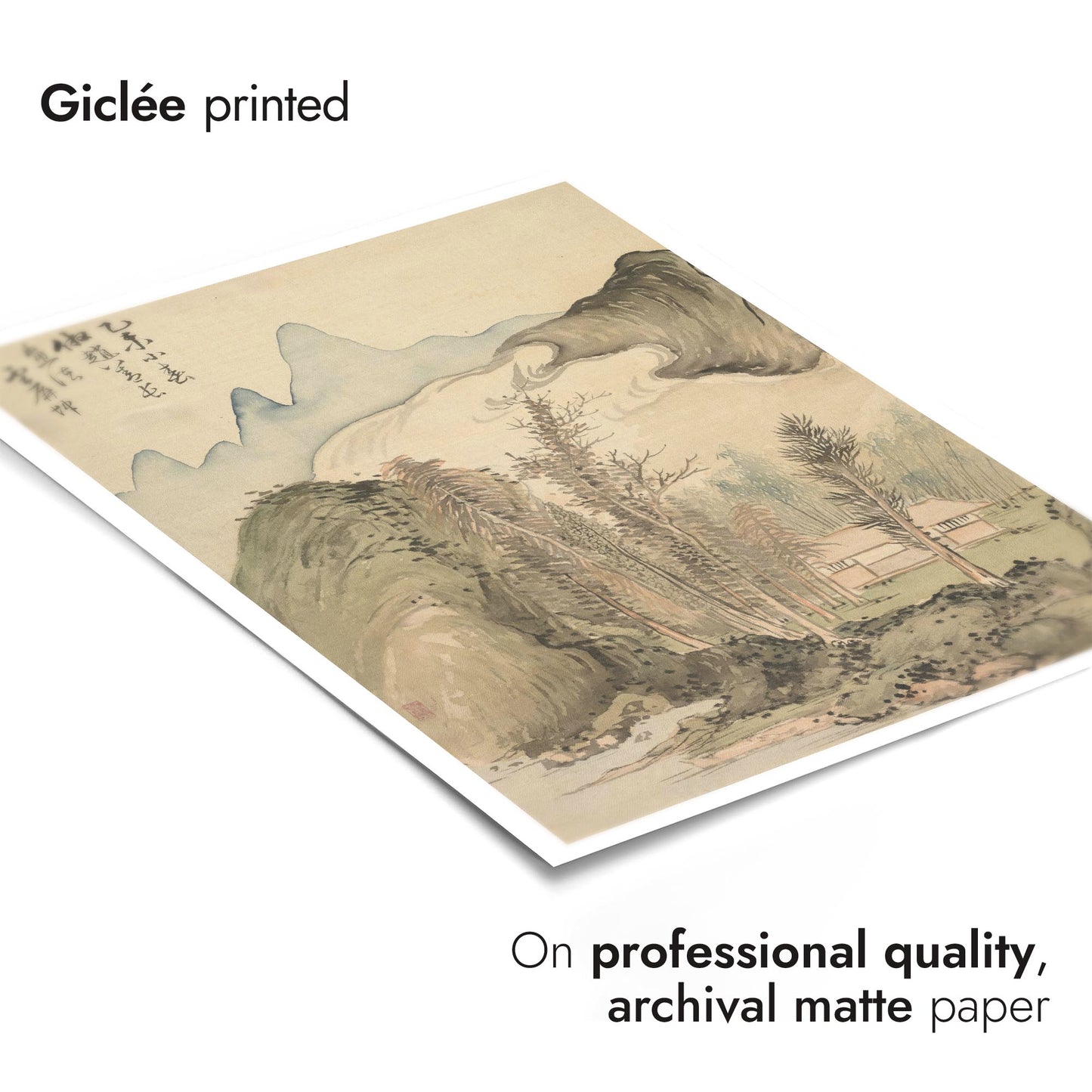 Hut Amidst the Trees