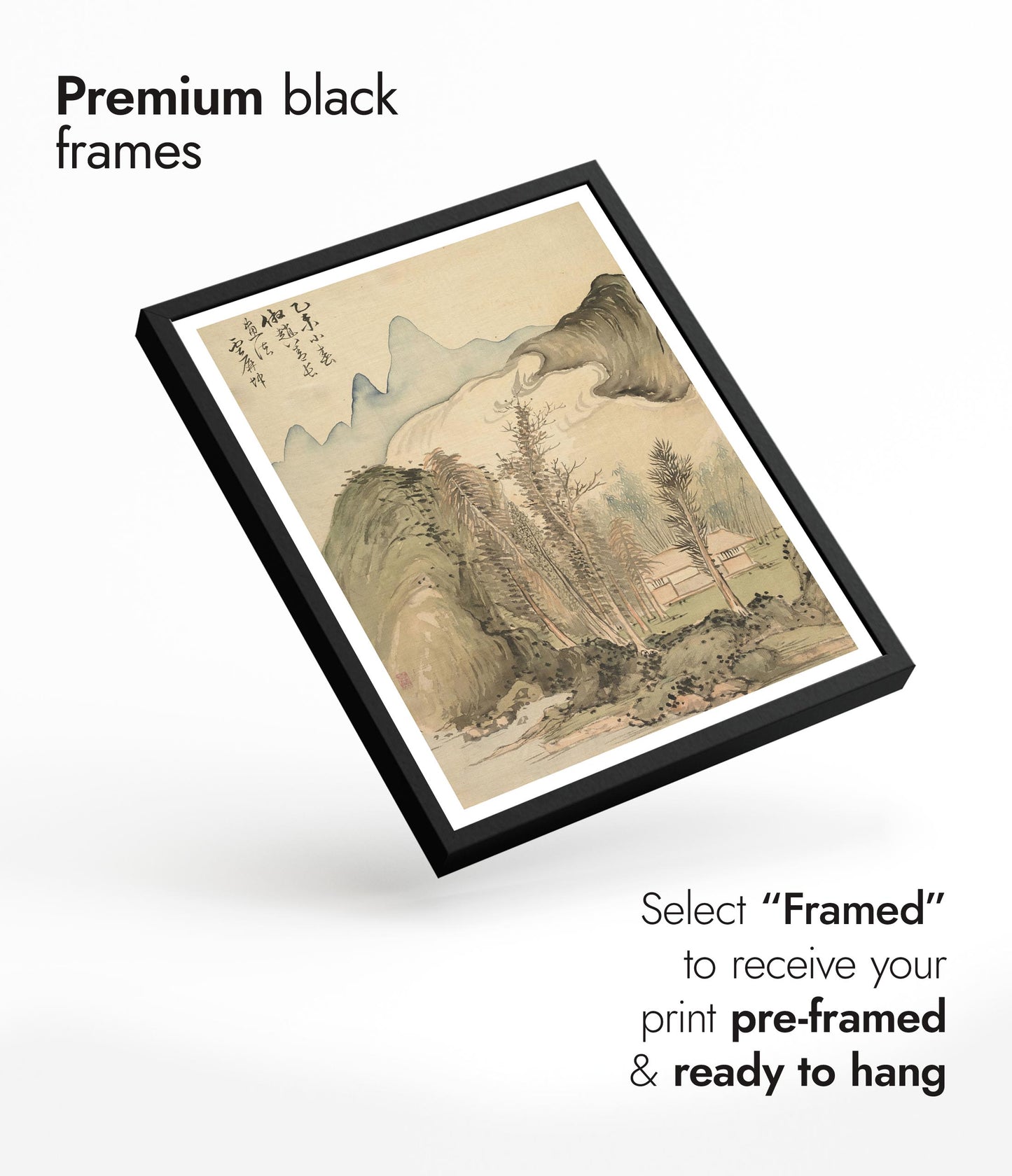 Hut Amidst the Trees