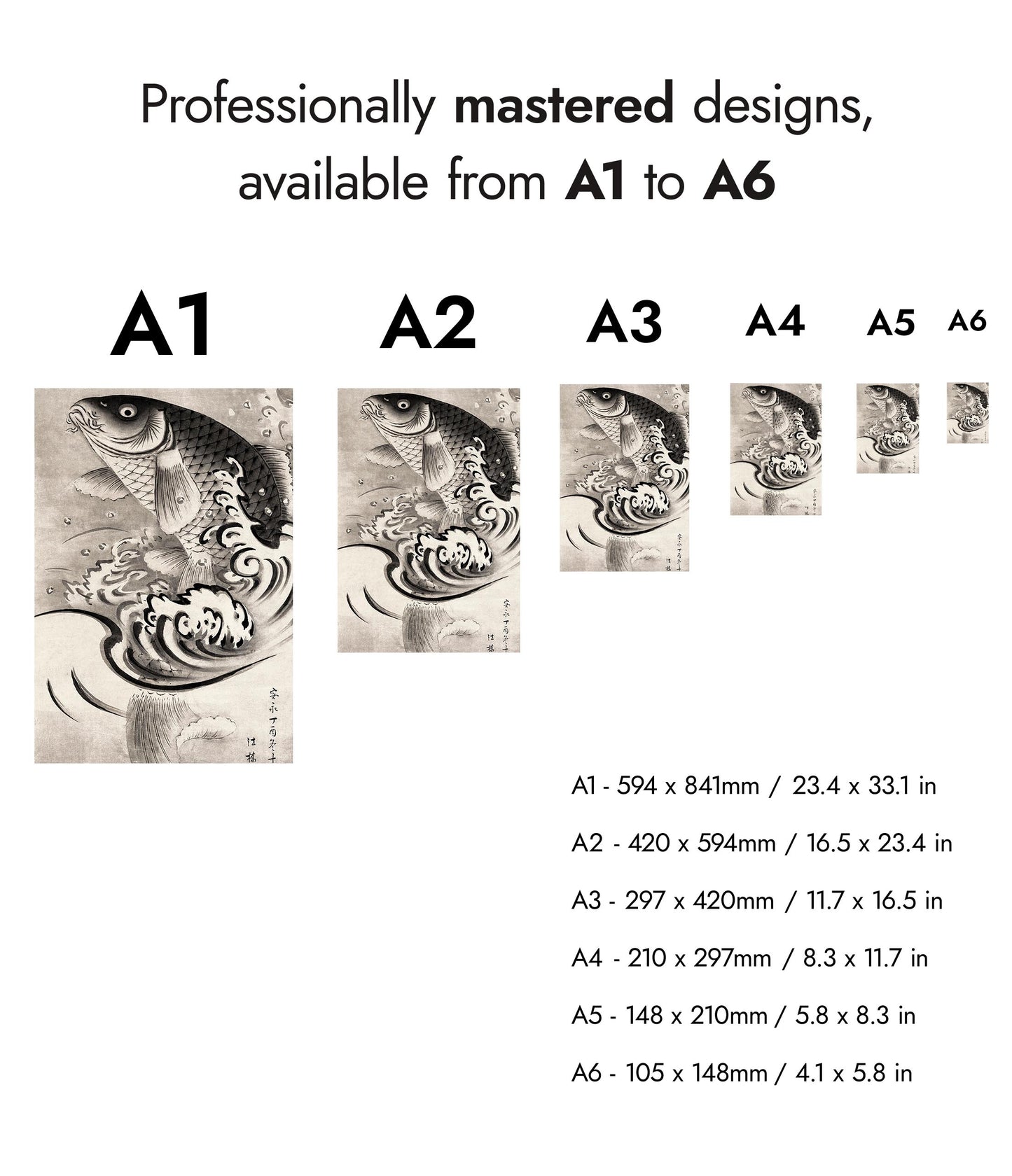 Carping Leaping Out of Water