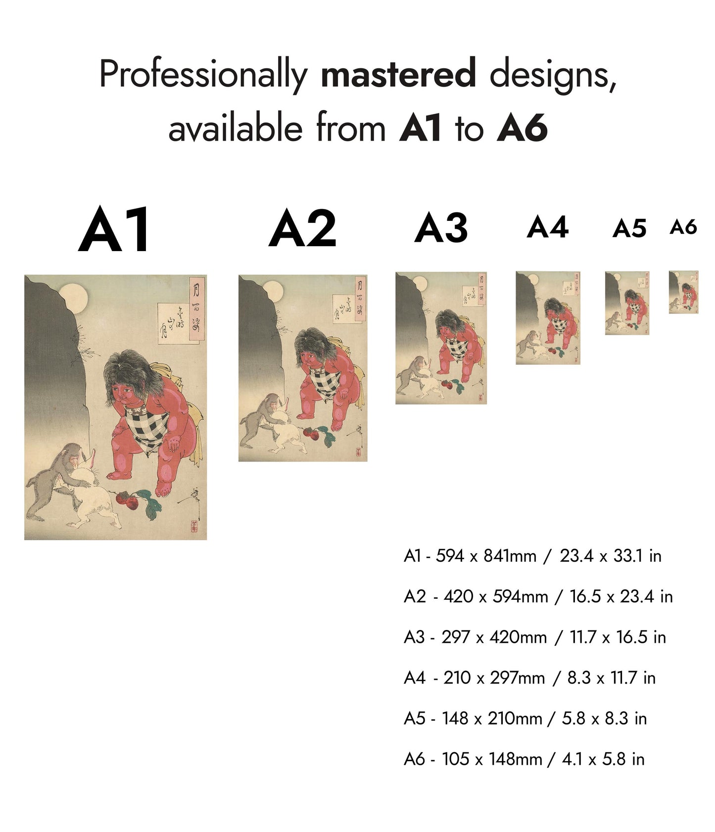 Maan van de Kintoki-berg