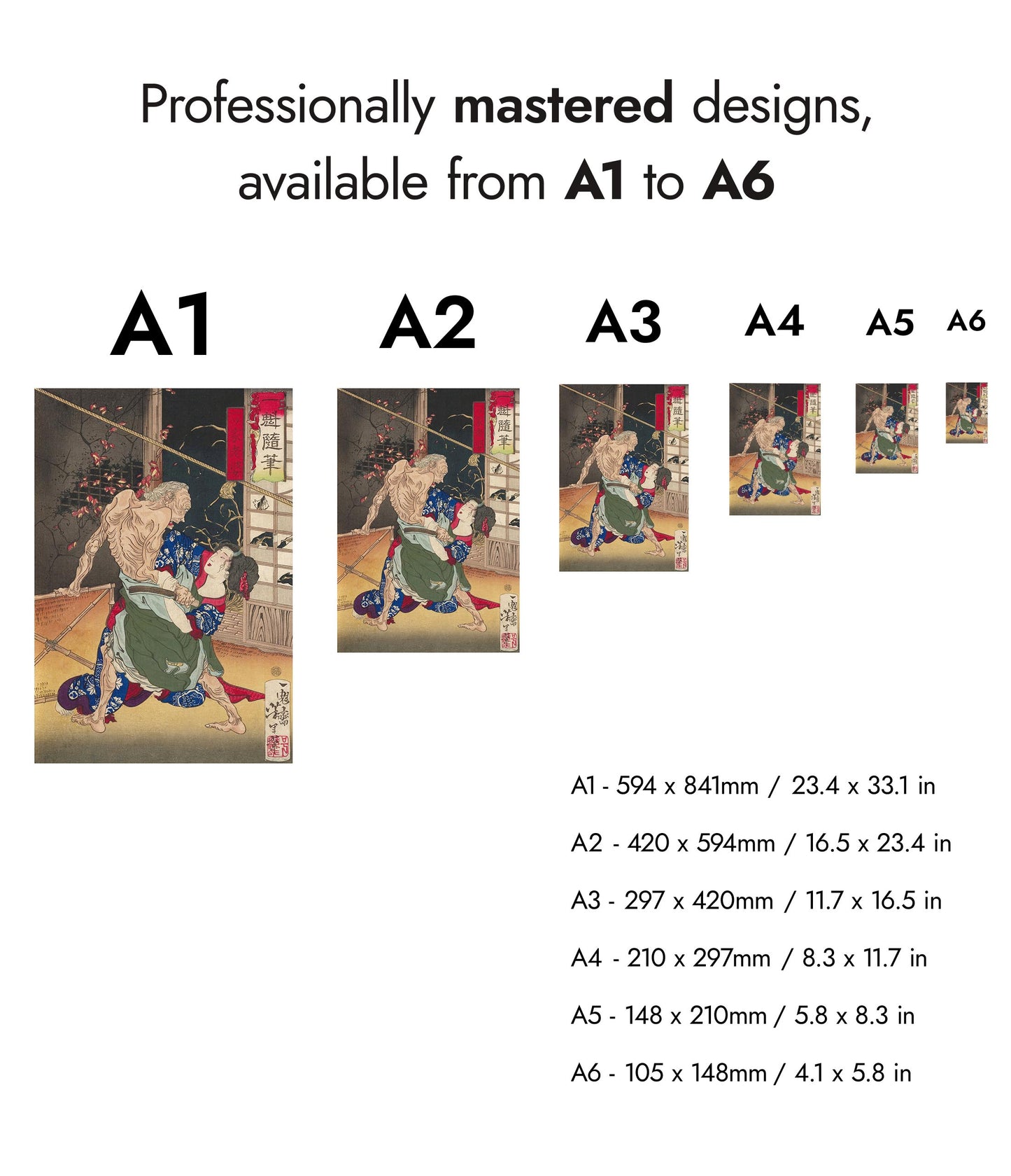 Knivbeväpnad häxa i det ensamma huset