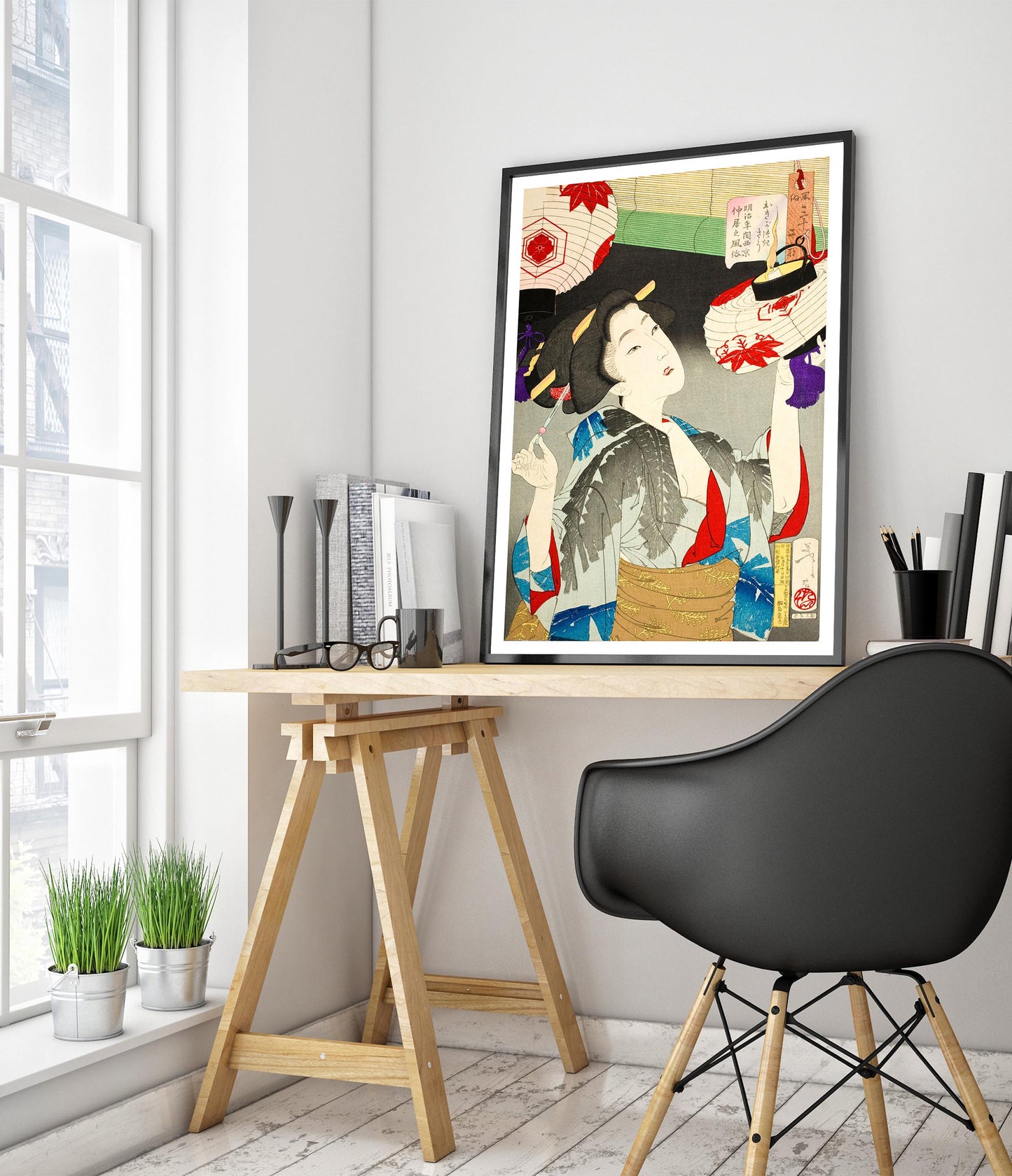 A Kyoto Waitress of the Meiji Era