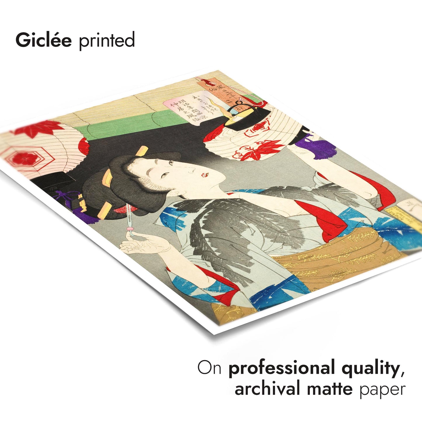 A Kyoto Waitress of the Meiji Era