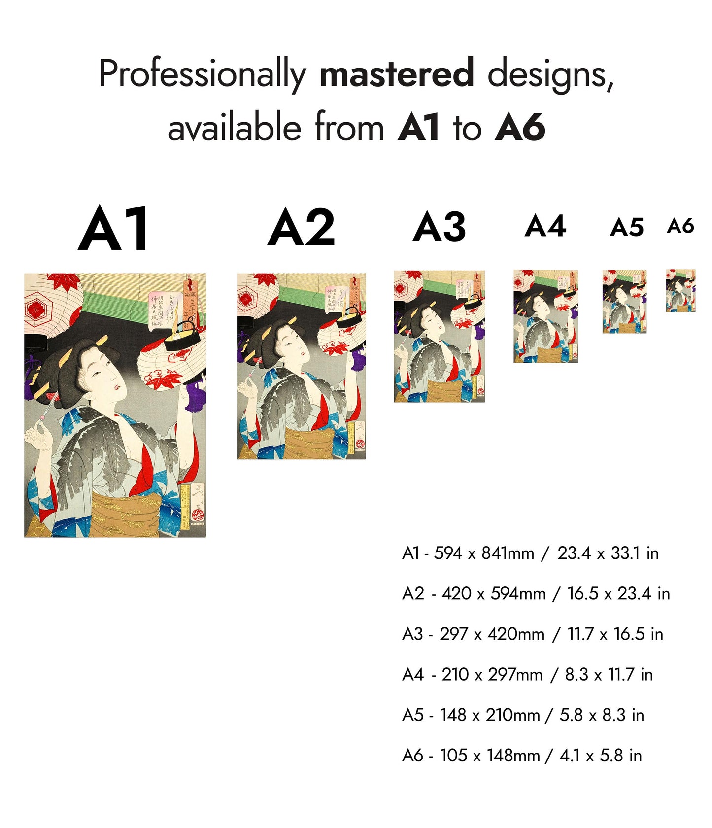 A Kyoto Waitress of the Meiji Era