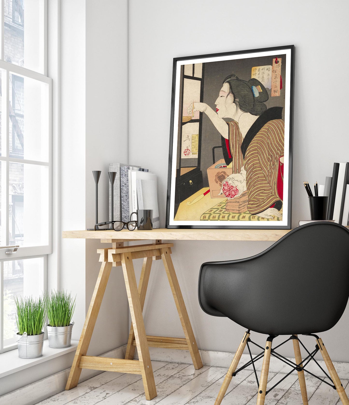 Tsunajima Kamekichi, apparaissant sombre