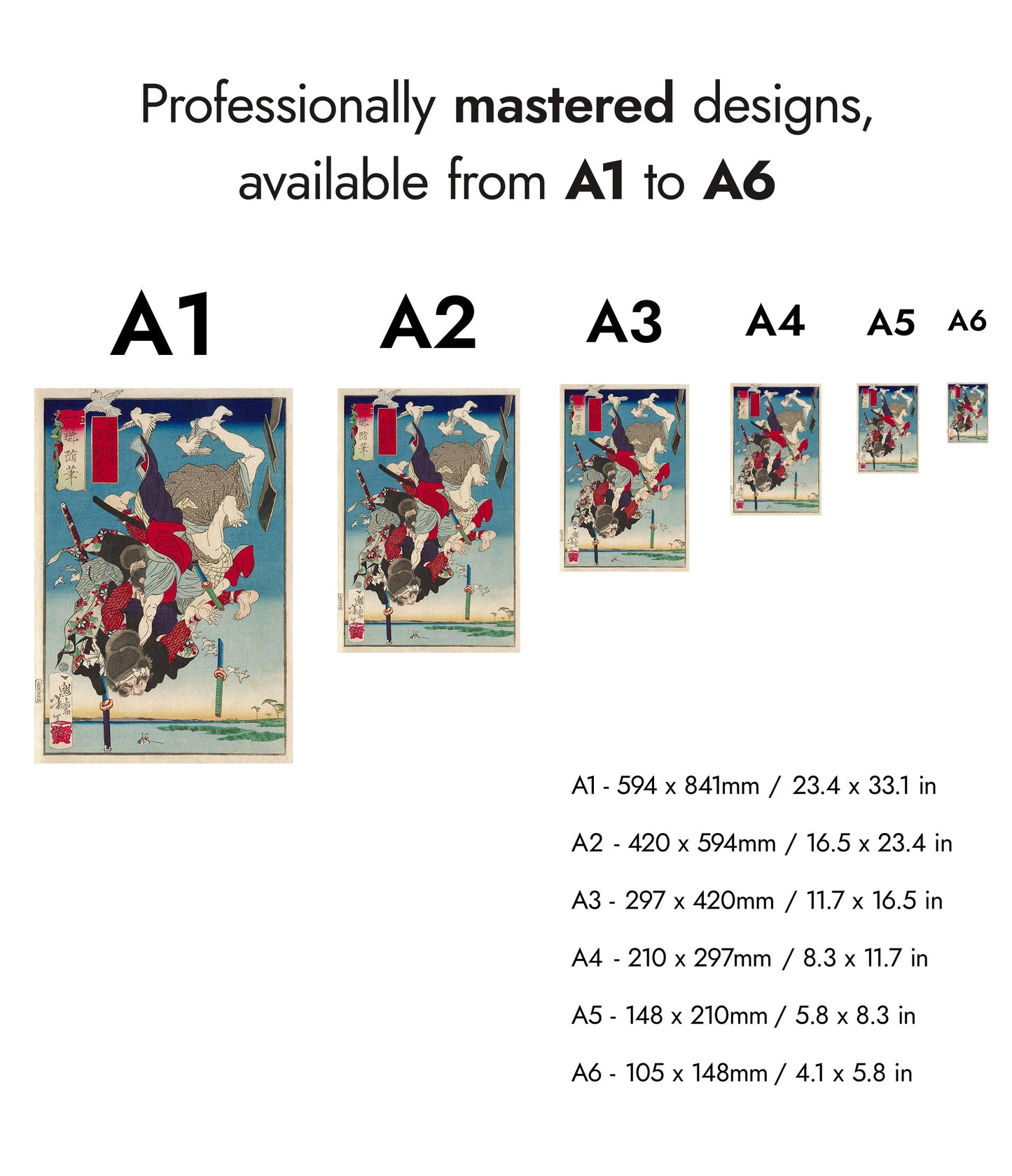 Zwei fallende Figuren, kopfüber, kämpfend