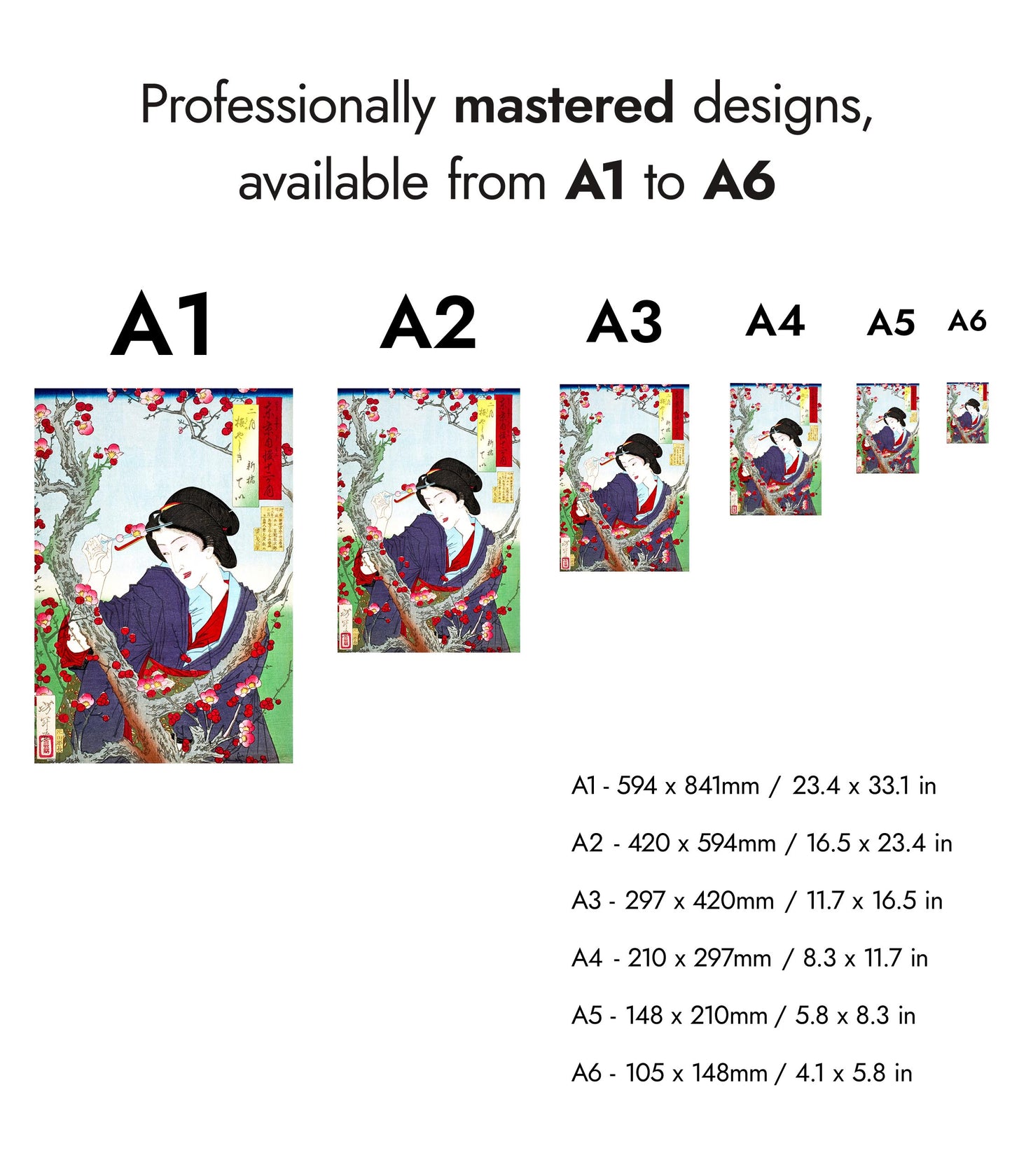 Tei van Shinbashi door een pruimenboom in Umeyashiki