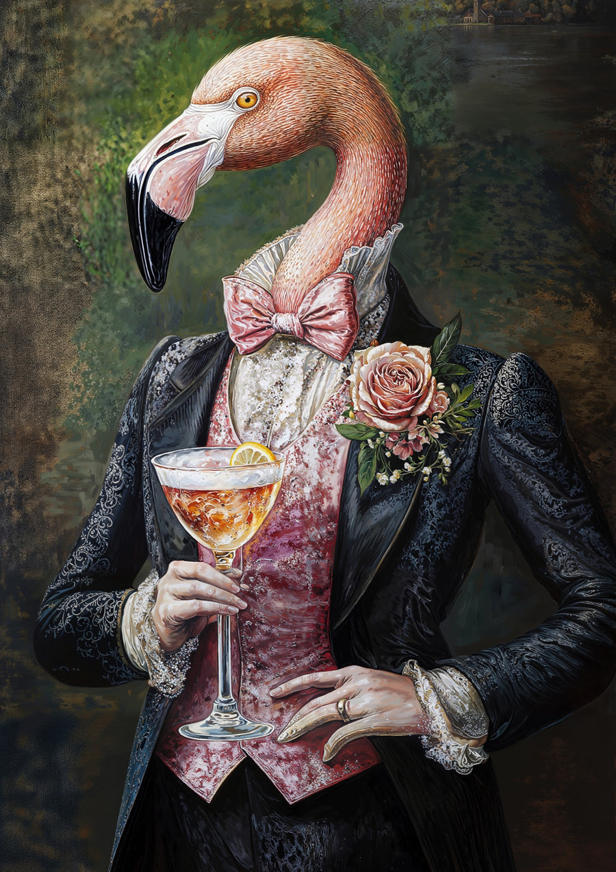 Flamant - Print Only frame