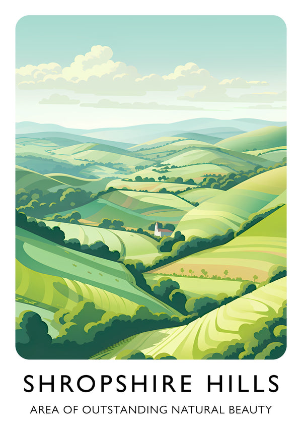 Collines de Shropshire
