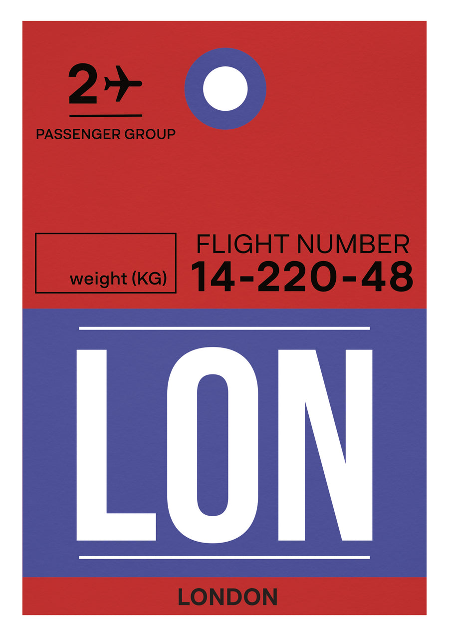 Londen - Print Only frame