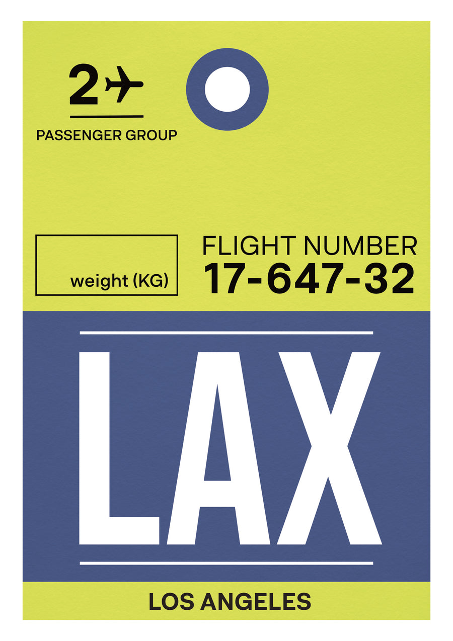 Los Angeles - Print Only frame
