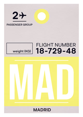 Madrid print