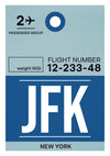 New York - JFK print