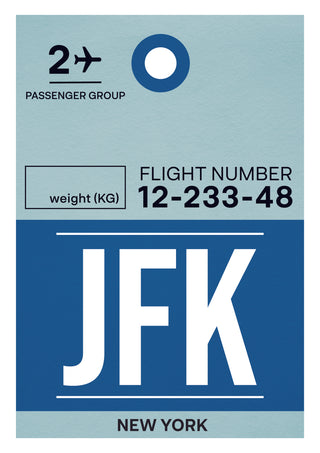 New York - JFK print