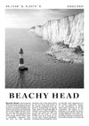 Beachy Head - England print