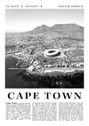 Kapstaden - Sydafrika print