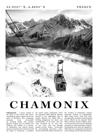 Chamonix - France print