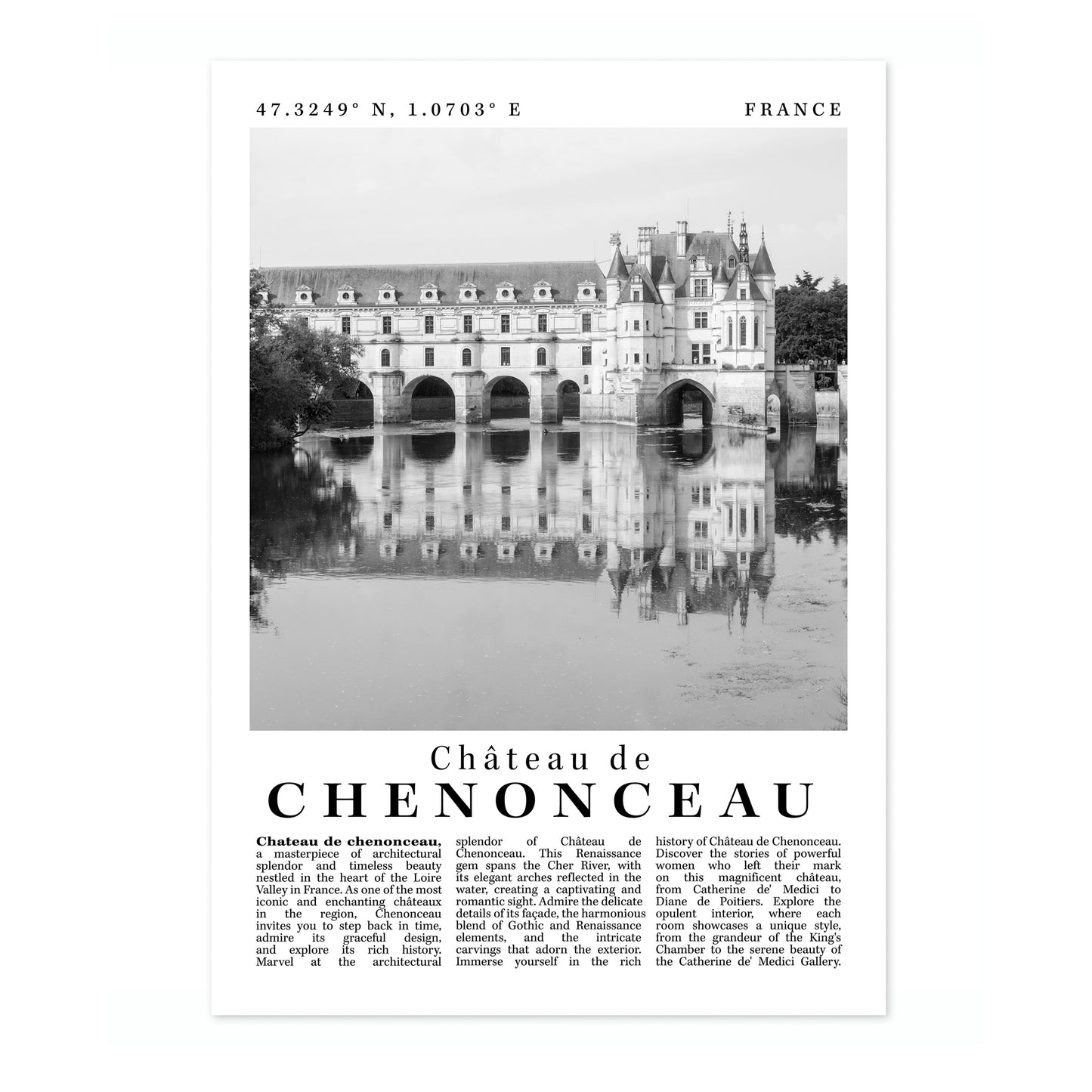 Château de Chenonceau - Frankrike