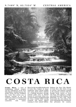 Costa Rica print