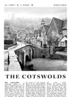 Cotswolds - England print