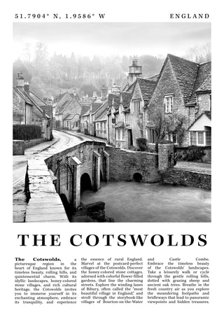 Cotswolds - England print