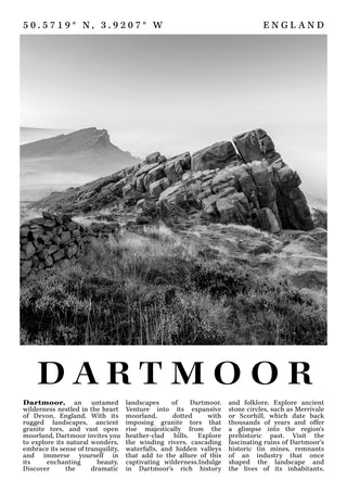 Dartmoor - England print