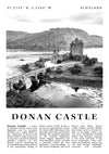 Donan Castle - Scotland print