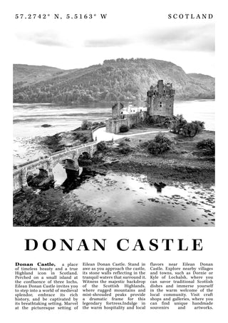 Donan Castle - Scotland print