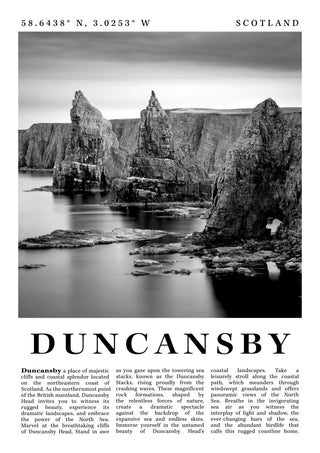 Duncansby - Scotland print