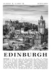Edinburgh - Scotland print