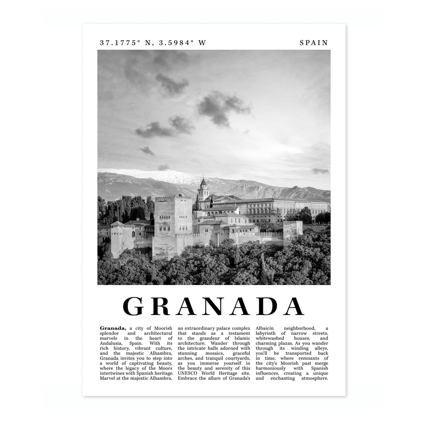 Granada - Spanien