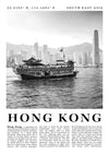 Hong Kong - China print
