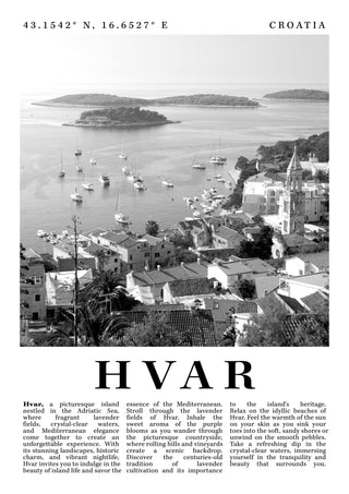 Hvar - Kroatien print