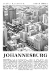 Johannesberg - South Africa print