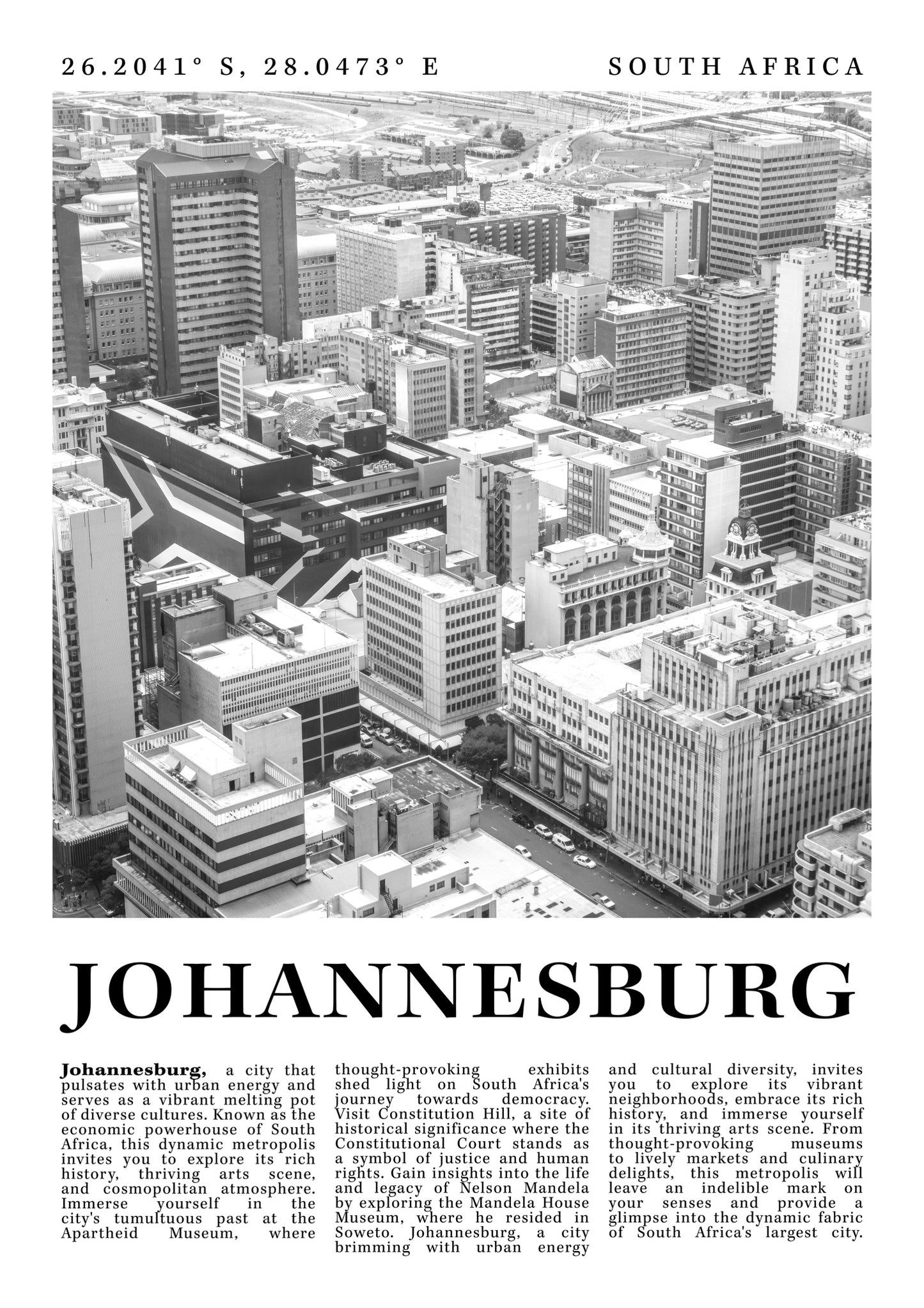 Johannesberg - Sydafrika