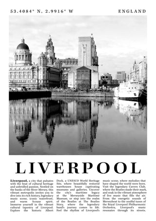 Liverpool - England print