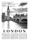 London - England print