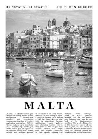 Malta print