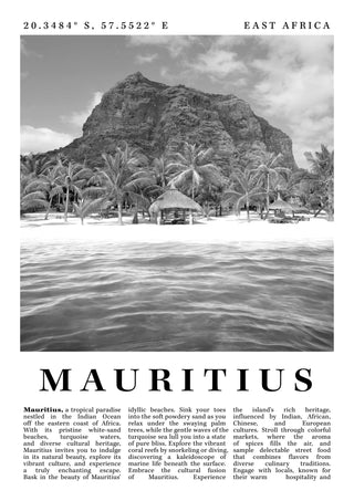 Mauritius print