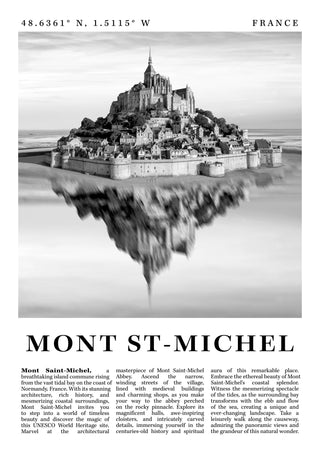 Mont Saint-Michel - France print