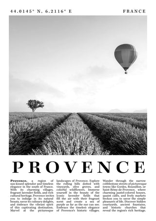 Provence - Frankrike print